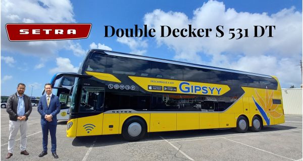 Teste Setra double decker S531 DT da Gipsyy – um colosso na estrada!